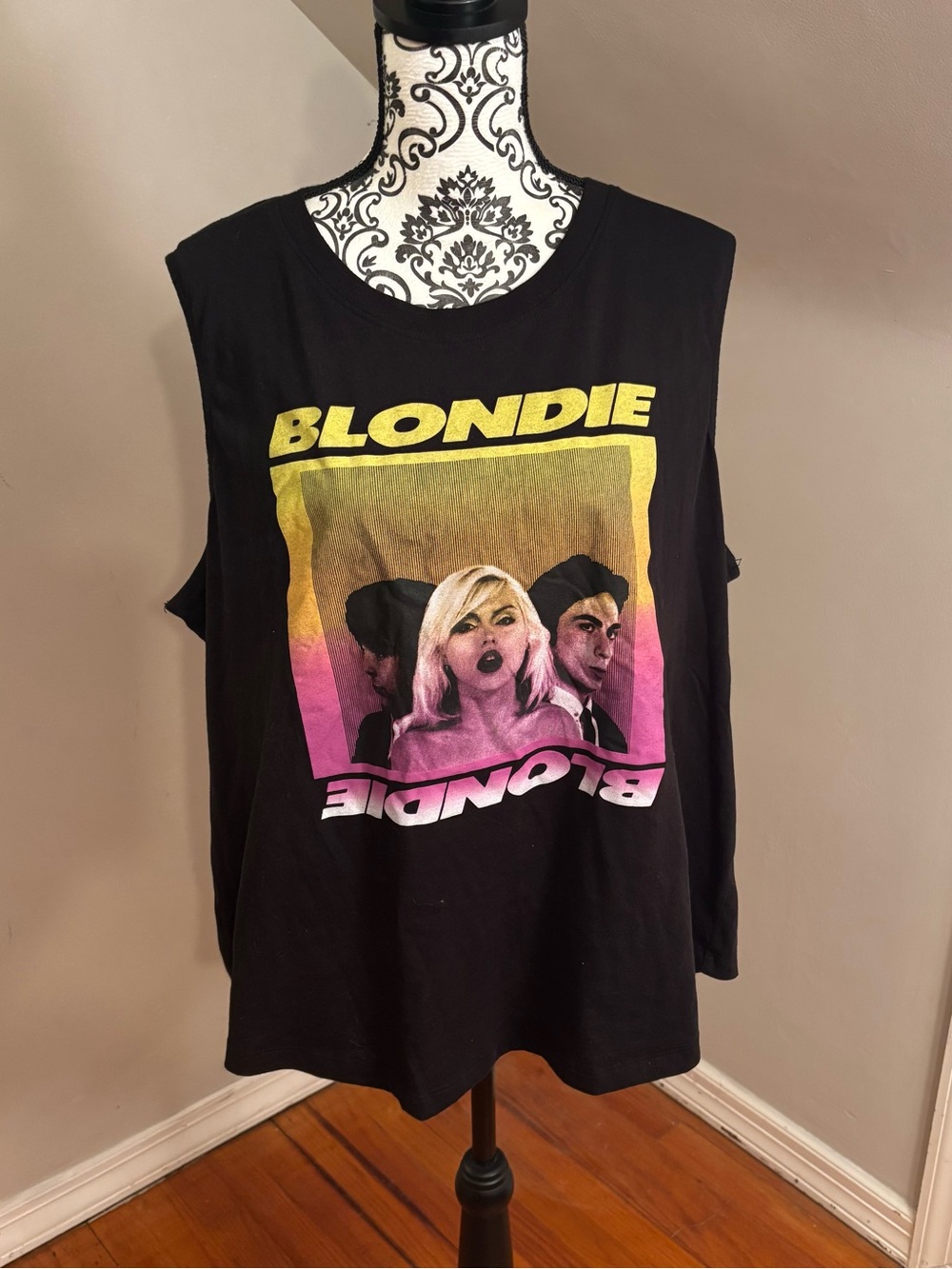 Blondie Tank Top Women’s size XXXL 3XL band tee new wave punk rock music
